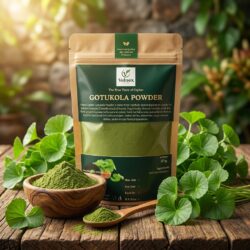 Premium Ceylon Gotukola Powder (Centella asiatica Powder) | 100% Pure Sri Lankan Gotukola Leaves (Centella asiatica Leaves)